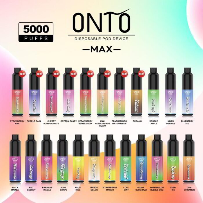 Onto Max 5000 Puffs Disposable Vape
