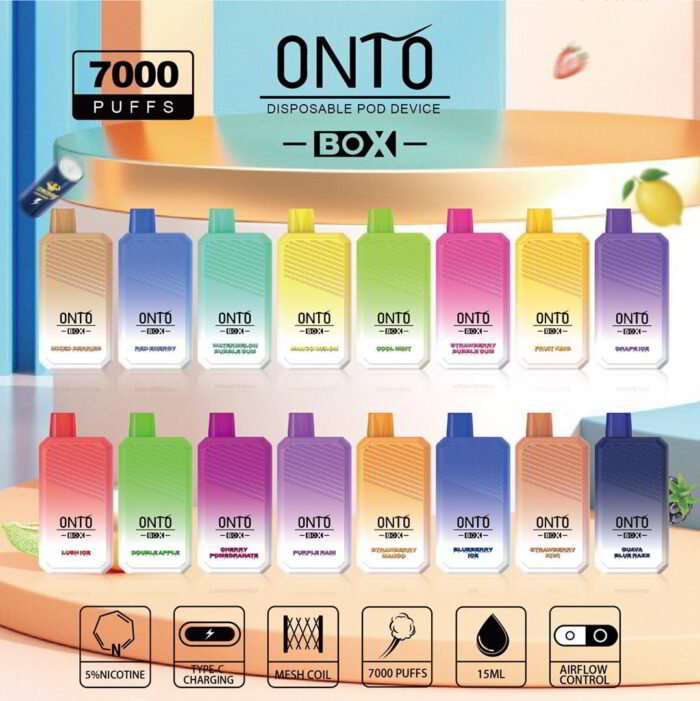 Onto Box 7000 Puffs Disposable Vape