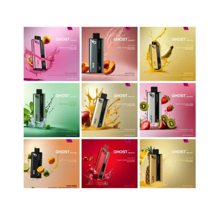 Ghost Pro Elite 7000 Puffs Disposable Vape Device In UAE