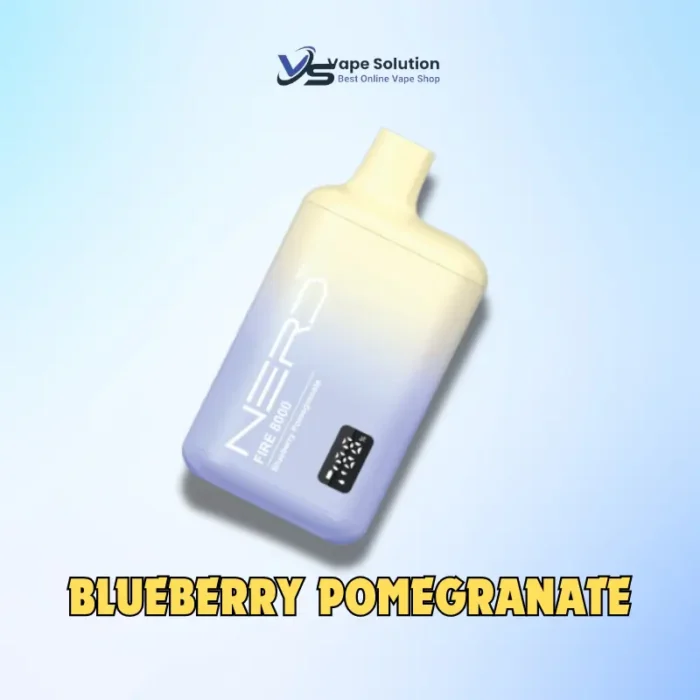 Nerd Fire 8000 Puffs BLUEBERRY POMEGRANATE