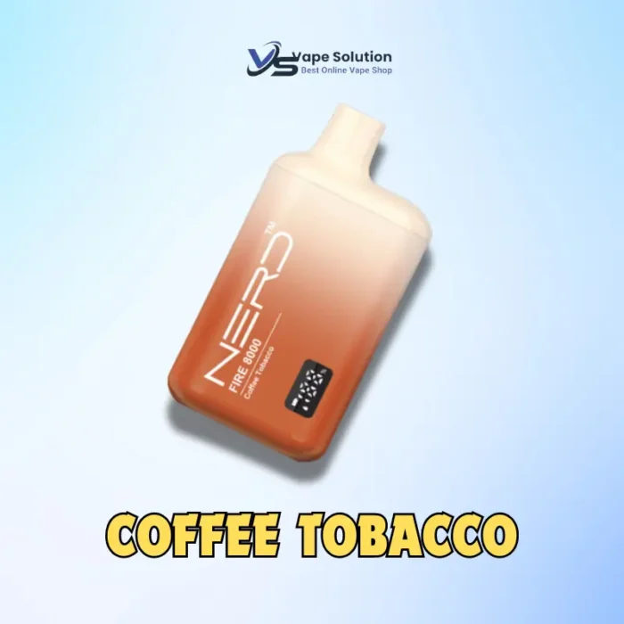 Nerd Fire 8000 Puffs COFFEE TOBACCO