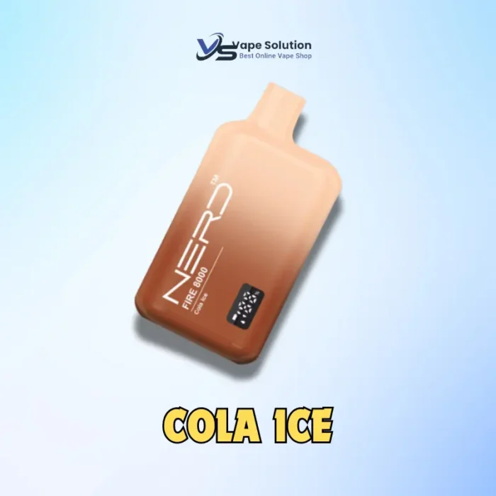 Nerd Fire 8000 Puffs COLA ICE