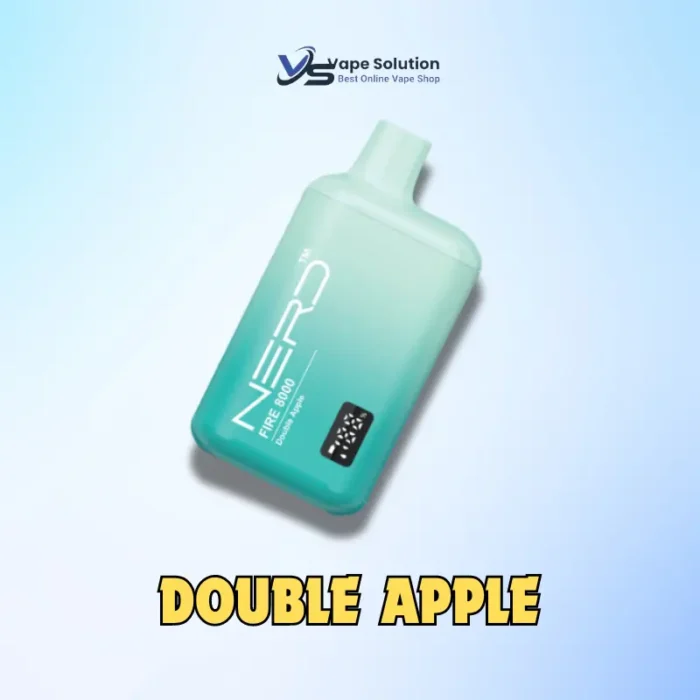 Nerd Fire 8000 Puffs DOUBLE APPLE