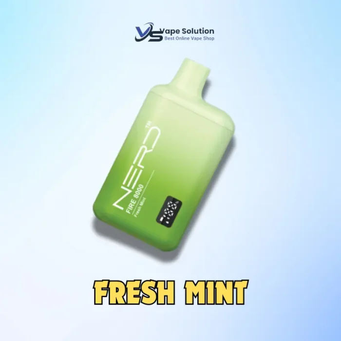 Nerd Fire 8000 Puffs FRESH MINT