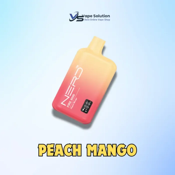 Nerd Fire 8000 Puffs PEACH MANGO