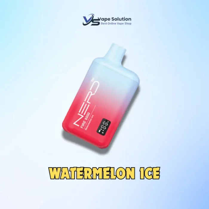 Nerd Fire 8000 Puffs WATERMELON ICE