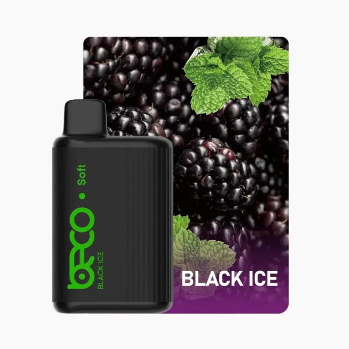 BECO-SOFT-6000-PUFFS-20-MG; Black-Ice; Vape-Solution-UAE;