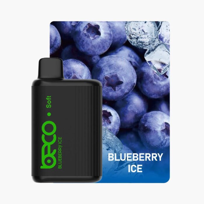 BECO-SOFT-6000-PUFFS-20-MG; Blueberry-Ice; Vape-Solution-UAE;