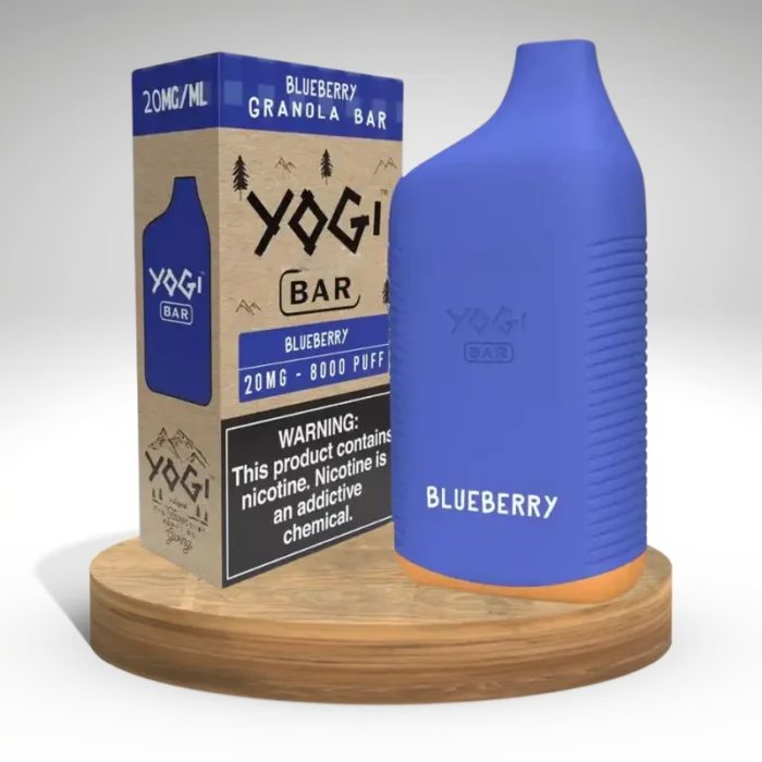 YOGI-BAR-8000-puffs-20-mg; BLUEBERRY; Vape-Solution-UAE;