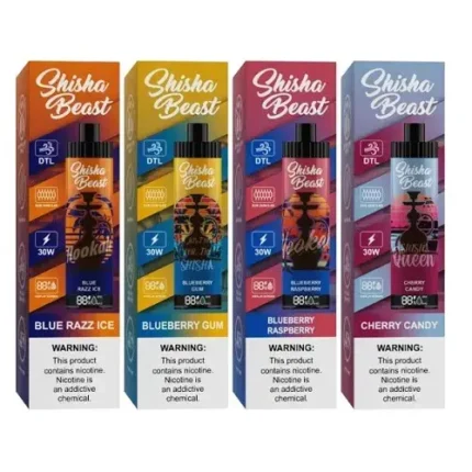 R&m Shisha Beast 20000 Puffs Disposable