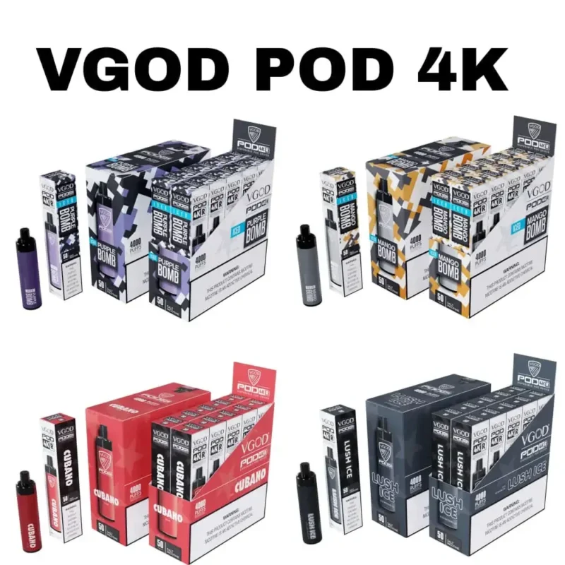 Vgod Pod 4k Disposable Vape in Dubai UAE